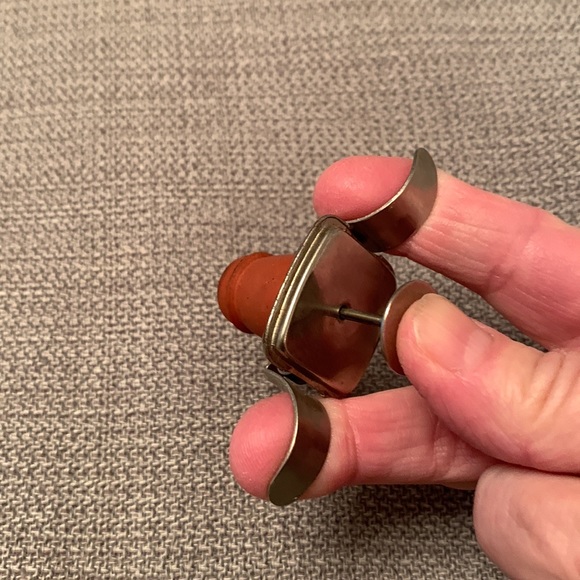 Vintage Push-Button Bottle Stopper Cork - Picture 12 of 12